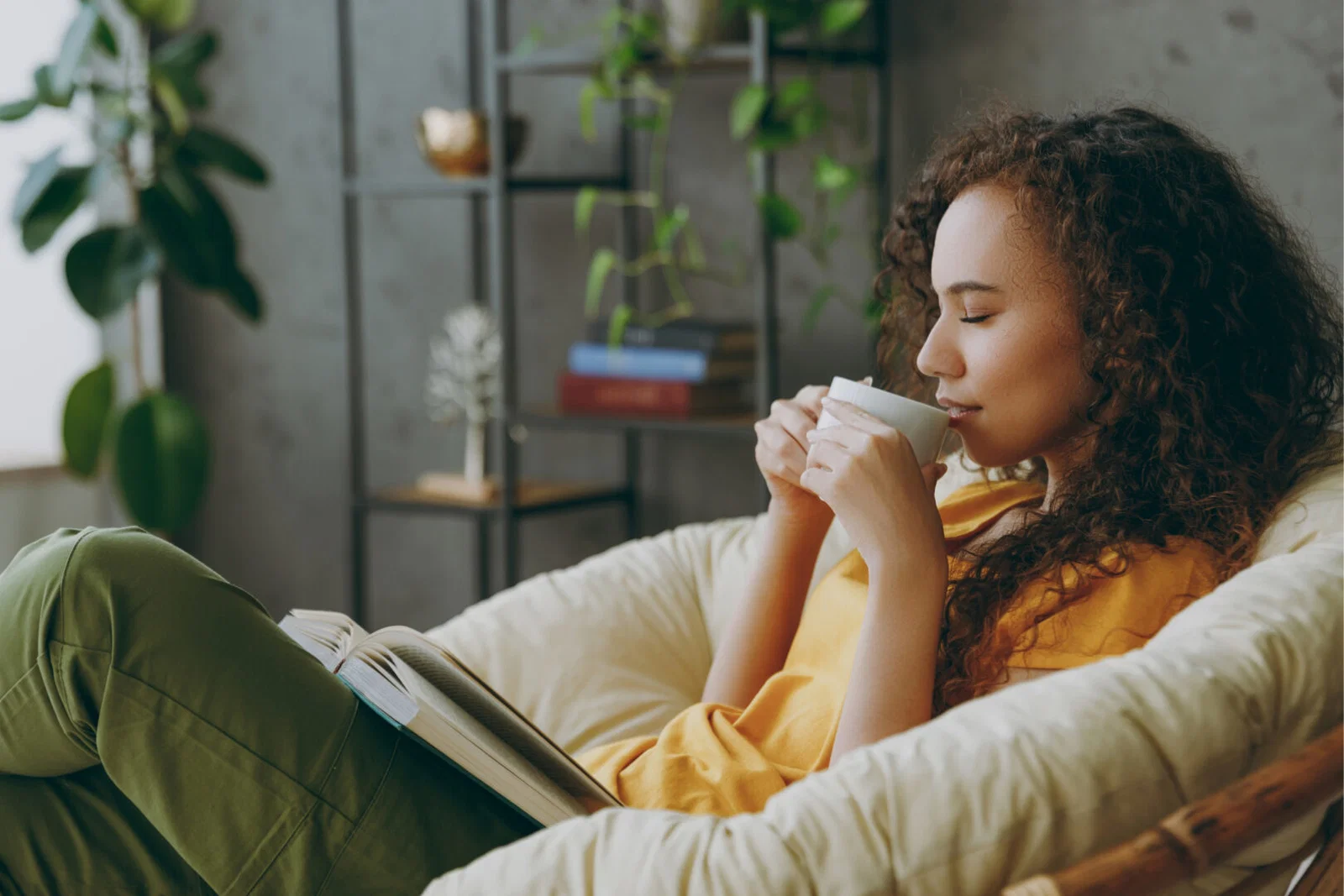 Coffee drinking